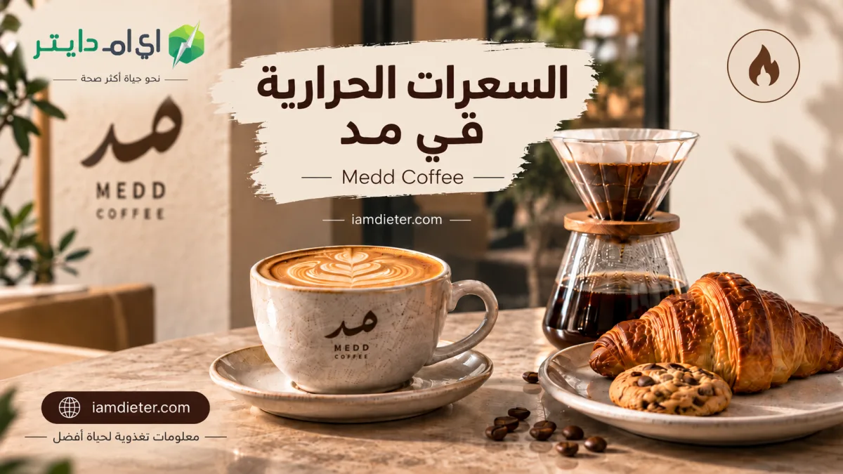 مَد Medd Coffee: المنيو والسعرات الحرارية وأشهر المشروبات والحلويات
