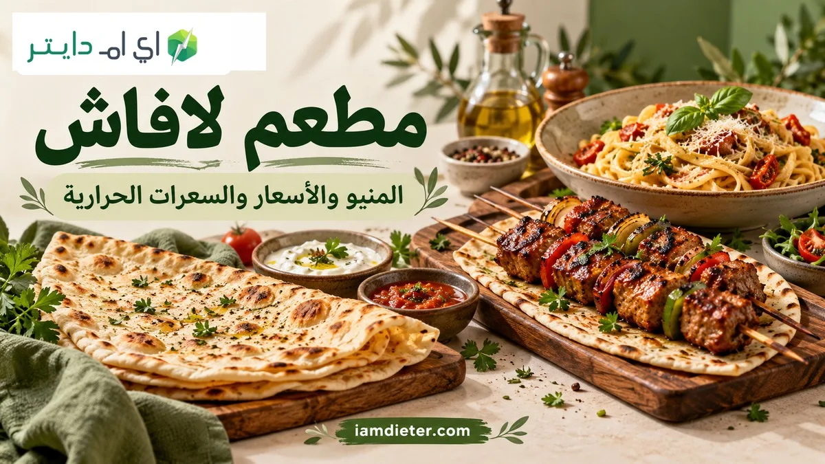 مطعم لافاش: المنيو والأسعار والسعرات الحرارية