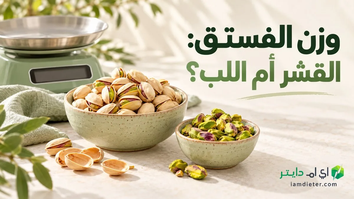 الفستق المملح بقشره: كيف تعرف أساس وزن الملصق؟