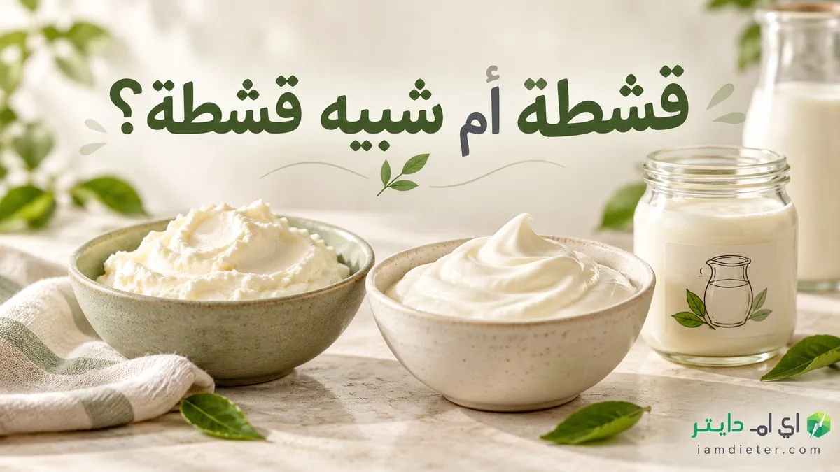 قشطة أم شبيه قشطة؟ كيف تحدد المنتج من مكوناته؟