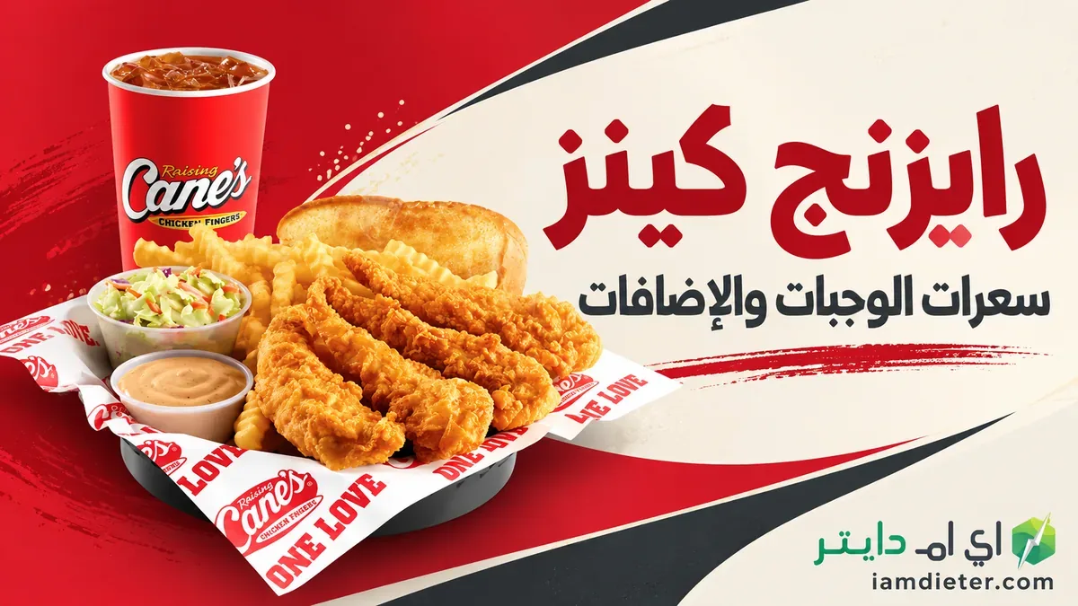 سعرات رايزنج كينز السعودية: الوجبات والقطع والصوص