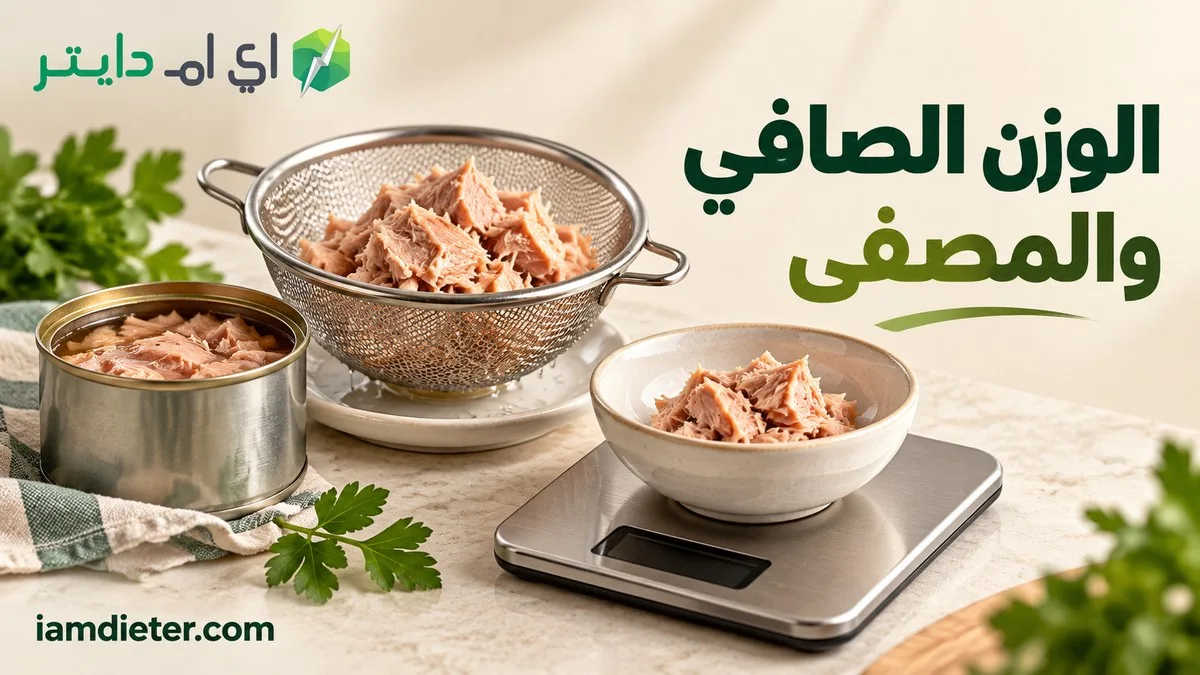 الوزن الصافي والمصفى: كيف تحسب سعرات المعلبات؟